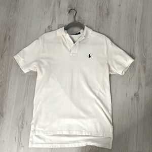 Crisp Ralph Lauren White Polo